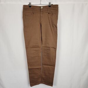 Brown Casual Pants #2246